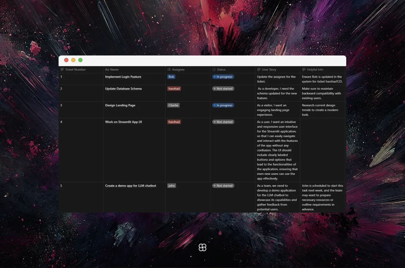 From Meeting Notes to Notion Tasks: AI Project Manager — Tega Adeyemi | Cohorte