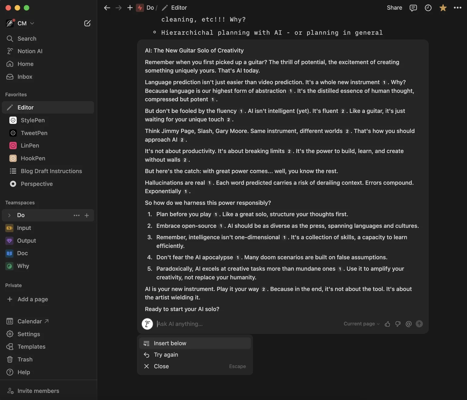 How to Build an AI-Powered Writing System That Sounds Like You — Charafeddine Mouzouni | Cohorte